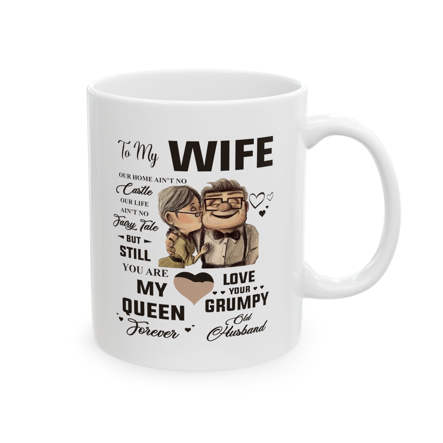 To My Wife | Ceramic Mug, (11oz, 15oz)